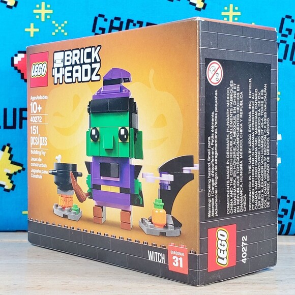 Lego BrickHeadz #31 WITCH #40272 2018 Halloween Building Toy 151 Pcs New - Picture 6 of 8